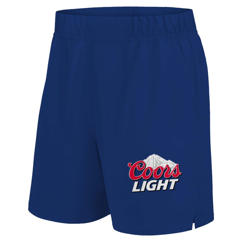 Coors Light Baseball Shorts - Blue Coors Light Baseball Shorts - Blue