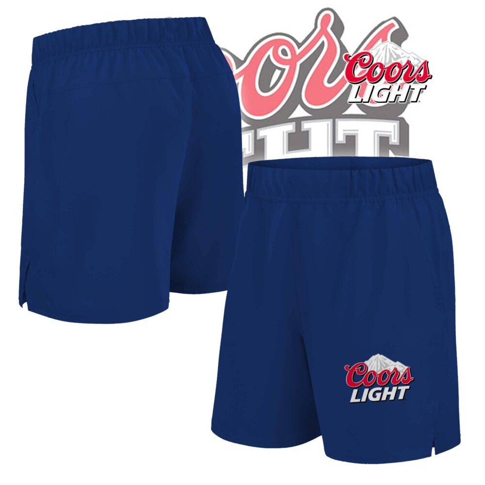 Coors Light Baseball Shorts - Blue Coors Light Baseball Shorts - Blue