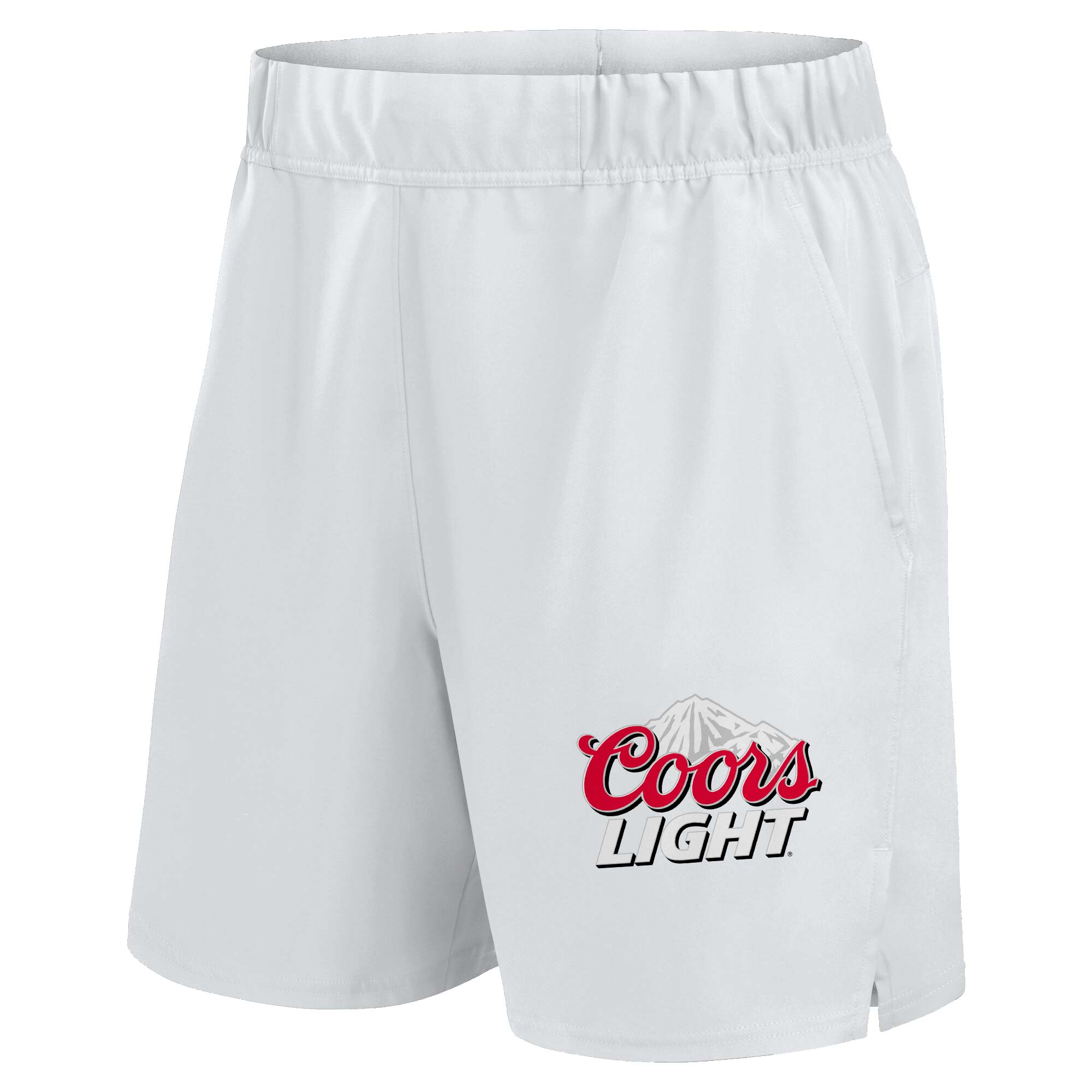 Coors Light  Baseball Shorts – White