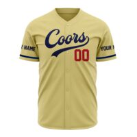 Coors Western Cowboy Baseball Jersey