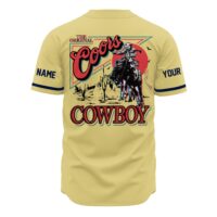 Coors Western Cowboy Baseball Jersey