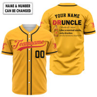 Druncle Tito's Baseball Jersey