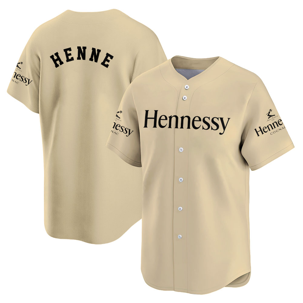 Hennessy Custom Name Baseball Jersey