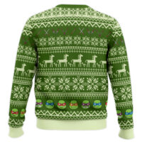Hooktab 1984 Teenage Mutant Ninja Turtles Ugly Christmas Sweater