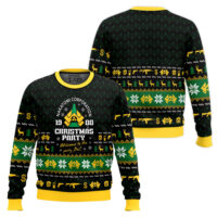 Hooktab 1988 Christmas Party Die Hard Ugly Christmas Sweater