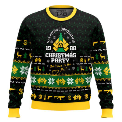 1988 Christmas Party Die Hard Ugly Christmas Sweater