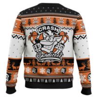 Hooktab 1996 Crash Bandicoot Ugly Christmas Sweater