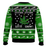 Hooktab 420 Let’s it Grow Ugly Christmas Sweater