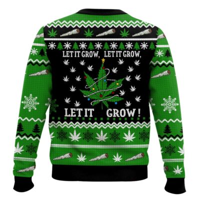 Hooktab 420 Let’s it Grow Ugly Christmas Sweater