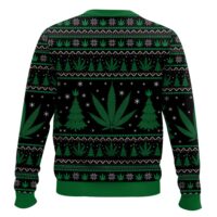 Hooktab 420 Merry Marijuana Ugly Christmas Sweater