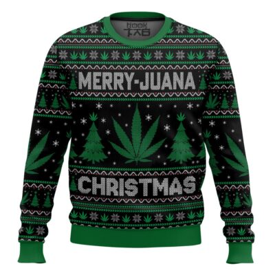 420 Merry Marijuana Ugly Christmas Sweater