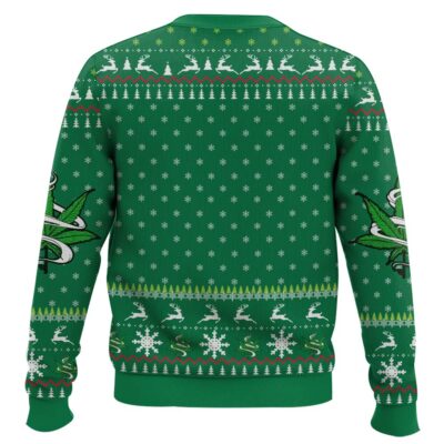 Hooktab 420 Mistlestoned Ugly Christmas Sweater