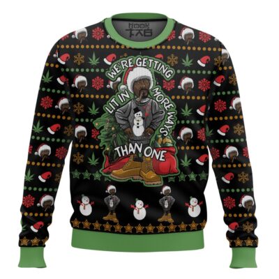 420 Snoop Dogg "This Holiday Season, We’re Getting Lit In More Ways Than One" Ugly Christmas Sweater