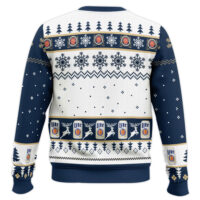 Hooktab A Friend With Miller Lite Ugly Christmas Sweater