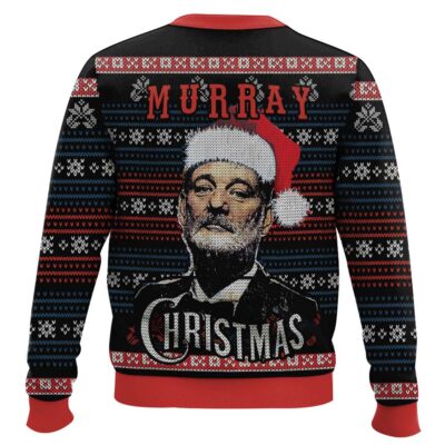 Hooktab A Very Murray Christmas Bill Murray Ugly Christmas Sweater