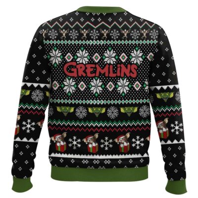 Hooktab A Xmas Present Gremlins Ugly Christmas Sweater
