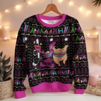 Hooktab Aaahh!!! Real Monsters Ugly Christmas Sweater