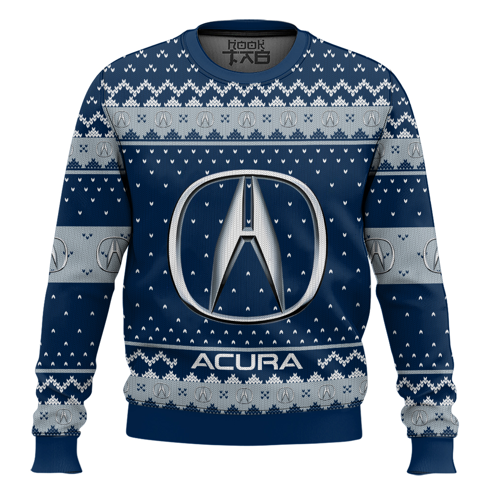 Hooktab Acura Ugly Christmas Sweater Hooktab Acura Ugly Christmas Sweater