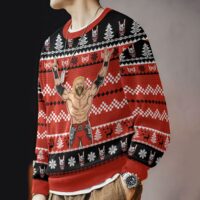 Hooktab Adam Copeland WWE Ugly Christmas Sweater
