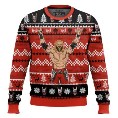 Adam Copeland WWE Ugly Christmas Sweater