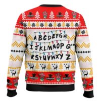 Hooktab Adopt A Demodog Stranger Things Ugly Christmas Sweater