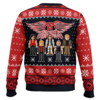 Hooktab Aerosmith Ugly Christmas Sweater