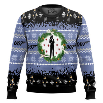 Agent 007 Mission Impossible Ugly Christmas Sweater