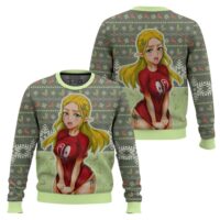 Hooktab Ahegao Zelda Ugly Christmas Sweater