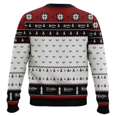Hooktab Ain’t No Laws When You’re Drinking Ketel One Vodka With Claus Ugly Christmas Sweater