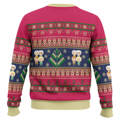 Hooktab Ain’t Nothing But Xmas Party The Golden Girls Ugly Christmas Sweater