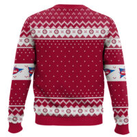 Hooktab Alabama Crimson Tide - Custom Name And Number Ugly Christmas Sweater