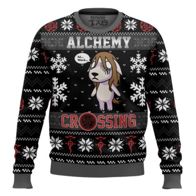 Alchemy Crossing Fullmetal Alchemist Ugly Christmas Sweater