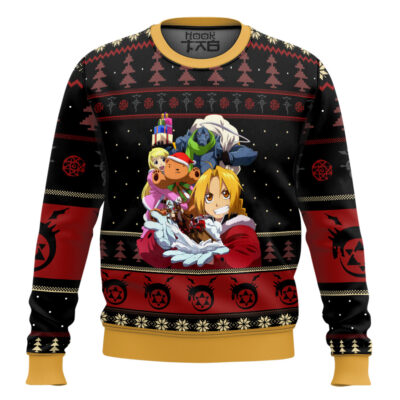 Alchemy Holidays Fullmetal Alchemist Ugly Christmas Sweater