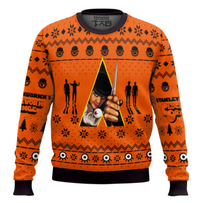 Alex A Clockwork Orange Ugly Christmas Sweater