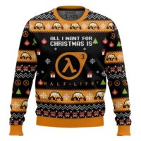 Hooktab All I Want For Christmas Is Half-Life 3 Ugly Christmas Sweater
