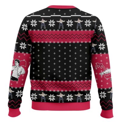 Hooktab All I Want For X-mas Is Hugh Love Actually Ugly Christmas Sweater