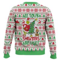 Hooktab All Your Sweater Are Ugly Grinch Ugly Christmas Sweater