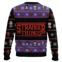 Hooktab Alphabet Stranger Things Ugly Christmas Sweater