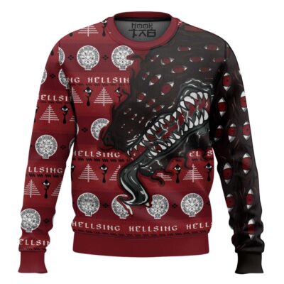 Alucard Restraint Release Hellsing Ugly Christmas Sweater