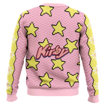 Hooktab Always Hungry Kirby’s Dream Land Ugly Christmas Sweater