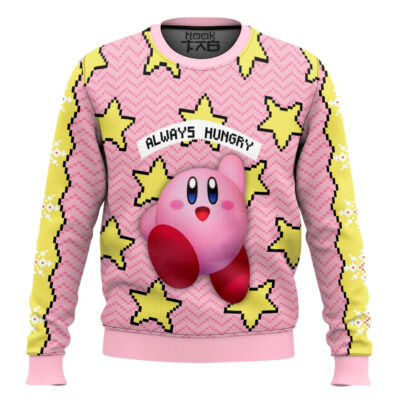 Always Hungry Kirby's Dream Land Ugly Christmas Sweater