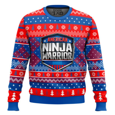 American Ninja Warrior Ugly Christmas Sweater