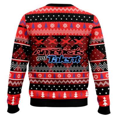 Hooktab America’s Got Talen Ugly Christmas Sweater