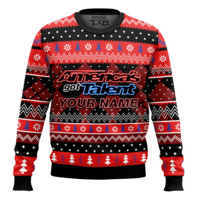 America's Got Talen Ugly Christmas Sweater