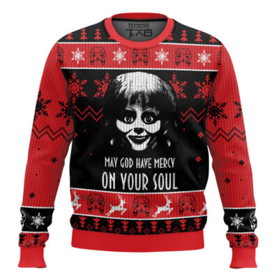 Annabelle May God Have Mercy On Your Soul Ugly Christmas Sweater