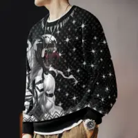 Hooktab Anti-venom Marvel Venom Ugly Christmas Sweater