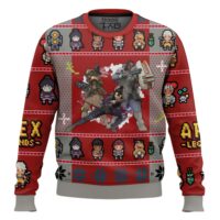 Hooktab Apex Legends Ugly Christmas Sweater