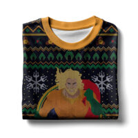 Hooktab Aquaman DC Ugly Christmas Sweater