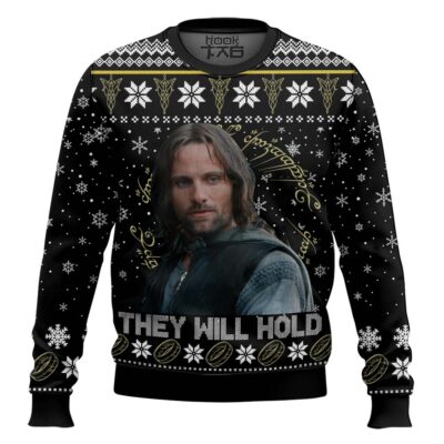 Aragorn They Will Hold The Lord Of The Rings Ugly Christmas Sweater