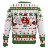 Hooktab Ariel The Little Mermaid Ugly Christmas Sweater